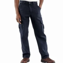 CARHARTT Men's Flame Resistant Canvas Cargo Pants -Default Template 3 1338068 402 alt2