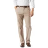 DOCKERS Men's Easy Khaki Classic Fit Stretch Flat-Front Pants