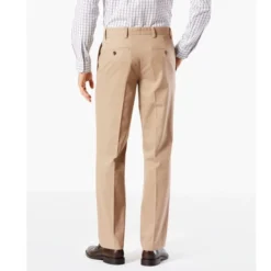 DOCKERS Men's Easy Khaki Straight Stretch Flat-Front Pants -Default Template 3 2032834 205 alt2