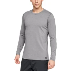 UNDER ARMOUR Men's ColdGear® Fitted Crew Long-Sleeve Shirt -Default Template 3 2051153 101 alt2