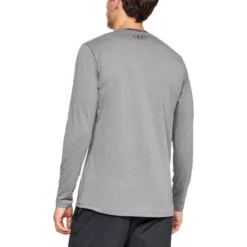 UNDER ARMOUR Men's ColdGear® Fitted Crew Long-Sleeve Shirt -Default Template 3 2051153 101 alt3
