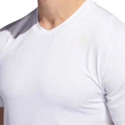 ADIDAS Men's Alphaskin Sport Short-Sleeve Tee -Default Template 3 2053209 101 alt6