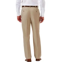 HAGGAR Men's Cool 18 Classic Fit Pleated Front Pant -Default Template 3 2059155 203 alt1