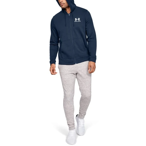 UNDER ARMOUR Men's Sportstyle Full-Zip Terry Fleece Hoodie 5 UNDER ARMOUR Men's Sportstyle Full-Zip Terry Fleece Hoodie - Image 5