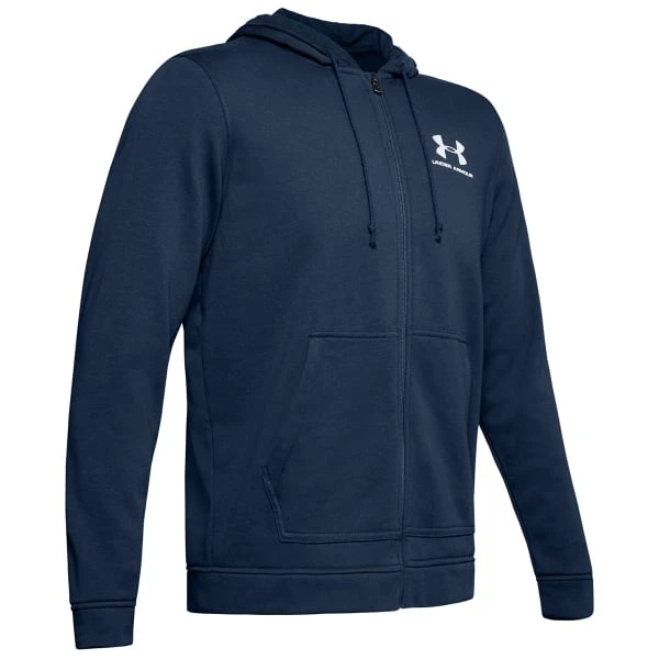 UNDER ARMOUR Men's Sportstyle Full-Zip Terry Fleece Hoodie 1 UNDER ARMOUR Men's Sportstyle Full-Zip Terry Fleece Hoodie