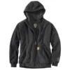 CARHARTT Men's Rain Defender Rockland Sherpa-Lined Full-Zip Hoodie, Extended Sizes