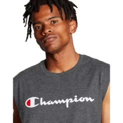 CHAMPION Men's Classic Jersey Muscle Tee -Default Template 3 2064401 003 alt3