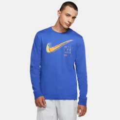 NIKE Sportswear Men's Long Sleeve Tee -Default Template 3 2070519 404 alt2