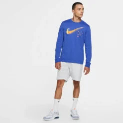NIKE Sportswear Men's Long Sleeve Tee -Default Template 3 2070519 404 alt5