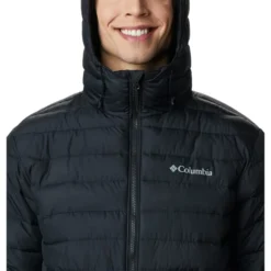 COLUMBIA Men’s Powder Lite Hooded Insulated Jacket -Default Template 3 2070739 001 alt4