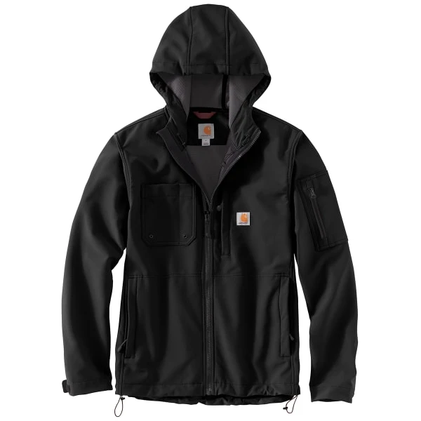CARHARTT Rain Defender Relaxed Fit Midweight Softshell Hooded Jacket 1 CARHARTT Rain Defender Relaxed Fit Midweight Softshell Hooded Jacket