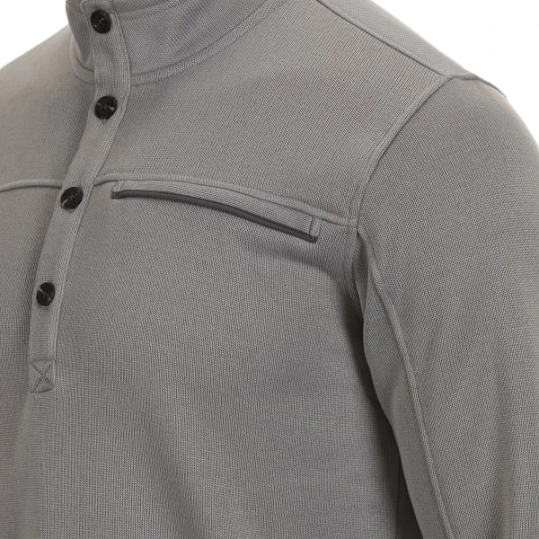 EMS Men's Fireside Sweater Fleece Button Pullover 3 EMS Men's Fireside Sweater Fleece Button Pullover - Image 3