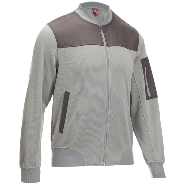 EMS Men's Fireside Sweater Fleece Full-Zip Bomber 1 EMS Men's Fireside Sweater Fleece Full-Zip Bomber