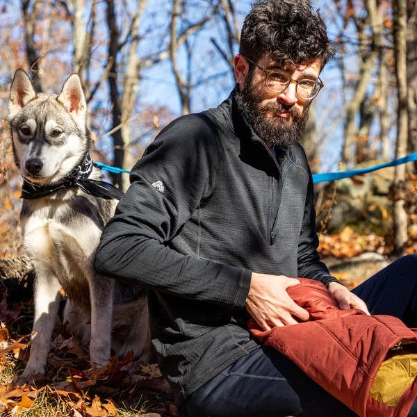 EMS Men's Atlas Grid 1/2-Zip Fleece 5 EMS Men's Atlas Grid 1/2-Zip Fleece - Image 5