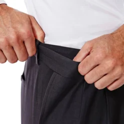 HAGGAR Men's E-CLO Stria Dress Pant -Default Template 3 2076210 003 alt3