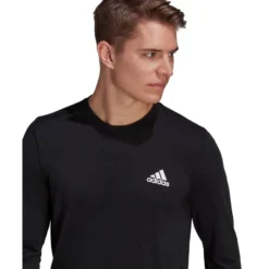 ADIDAS Men's Aeroready D2M Long Sleeve Tee 10 ADIDAS Men's Aeroready D2M Long Sleeve Tee -Default Template 3 2076805 001 alt4