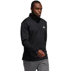 ADIDAS Men's Game And Go 1/4-Zip Pullover 9 ADIDAS Men's Game And Go 1/4-Zip Pullover -Default Template 3 2076813 001 alt3