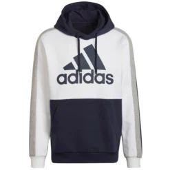 ADIDAS Men's Essentials Long Sleeve Fleece Hoodie