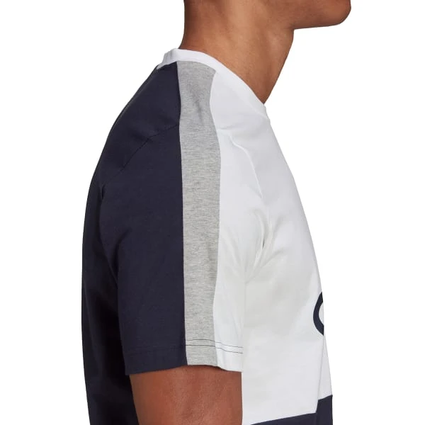 ADIDAS Men's Essentials Colorblock Jersey Tee 6 ADIDAS Men's Essentials Colorblock Jersey Tee - Image 6