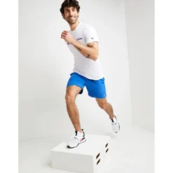 CHAMPION Men's Powerblend Short-Sleeve Graphic Tee -Default Template 3 2078592 101 alt4