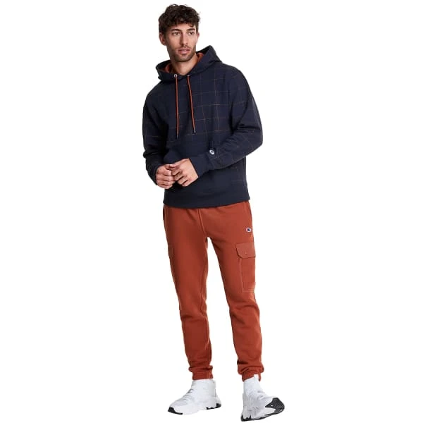 CHAMPION Men's Powerblend Pullover Hoodie 5 CHAMPION Men's Powerblend Pullover Hoodie - Image 5