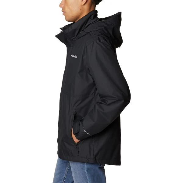 COLUMBIA Men's Cloud Crest Rain Jacket 3 COLUMBIA Men's Cloud Crest Rain Jacket - Image 3