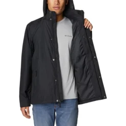 COLUMBIA Men's Cloud Crest Rain Jacket 12 COLUMBIA Men's Cloud Crest Rain Jacket -Default Template 3 2079275 001 alt4