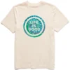 LIFE IS GOOD Men's Tie-Dye Coin Crusher-Lite Short Sleeve Graphic Tee