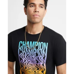 CHAMPION Men's Classic Jersey Short-Sleeve Tee -Default Template 3 2080240 001 alt4