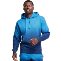 CHAMPION Men's Dip Dye Pullover Hoodie