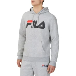 FILA Men's Classic Fleece Hoodie -Default Template 3 2080676 004 alt2