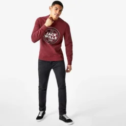 JACK WILLS Men's Frenchurch Graphic Sweatshirt -Default Template 3 2081090 501 alt3