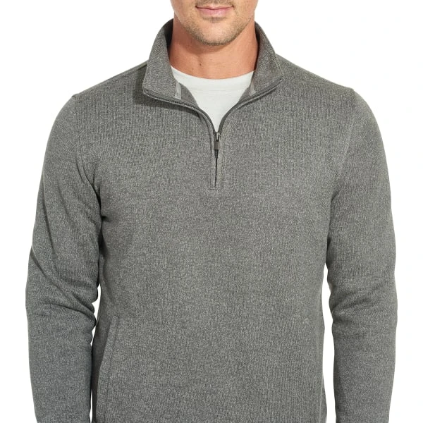 VAN HEUSEN Men's Essential 1/4-Zip Sweater Fleece 4 VAN HEUSEN Men's Essential 1/4-Zip Sweater Fleece - Image 4