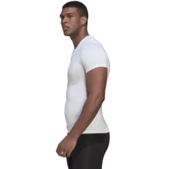 ADIDAS Men's Techfit Training Short-Sleeve Tee 11 ADIDAS Men's Techfit Training Short-Sleeve Tee -Default Template 3 2081651 101 alt3