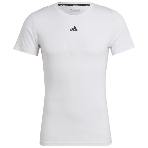 ADIDAS Men's Techfit Training Short-Sleeve Tee 1 ADIDAS Men's Techfit Training Short-Sleeve Tee