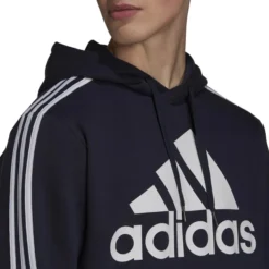 ADIDAS Men's Essentials Fleece 3-Stripes Hoodie -Default Template 3 2081660 402 alt4