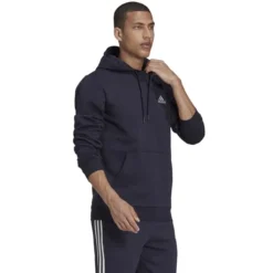 ADIDAS Men's Essential Fleece Hoodie -Default Template 3 2081663 402 alt3