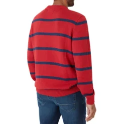 CHAPS Men's Original Crewneck Striped Sweater -Default Template 3 2081923 601 alt3