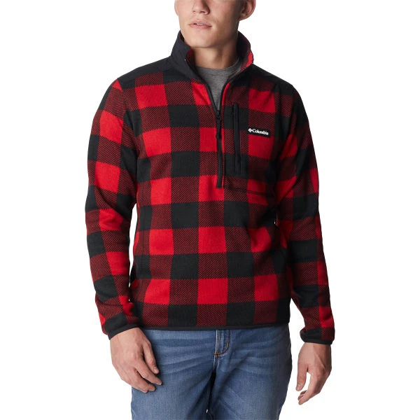 COLUMBIA Men's Sweater Weather II Fleece Half-Zip Pullover 4 COLUMBIA Men's Sweater Weather II Fleece Half-Zip Pullover - Image 4