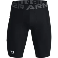 UNDER ARMOUR Men's HeatGear Pocket Long Compression Shorts