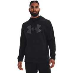 UNDER ARMOUR Men's Armour Fleece Big Logo Hoodie -Default Template 3 2082228 001 alt2