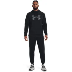 UNDER ARMOUR Men's Armour Fleece Big Logo Hoodie -Default Template 3 2082228 001 alt5
