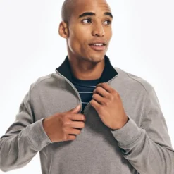 NAUTICA Men's Navtech Half-Zip Sweatshirt 7 NAUTICA Men's Navtech Half-Zip Sweatshirt -Default Template 3 2082683 006 alt2