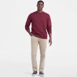 IZOD Men's Advantage Fleece Crew Neck -Default Template 3 2082836 602 alt2