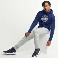 CHAMPION Men's Game Day Hoodie -Default Template 3 2082857 402 alt5