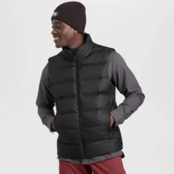 OUTDOOR RESEARCH Men's Coldfront Down Vest 9 OUTDOOR RESEARCH Men's Coldfront Down Vest -Default Template 3 2082964 001 alt4