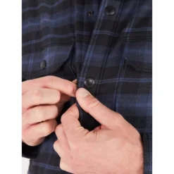 MARMOT Men's Ridgefield Heavyweight Sherpa-Lined Flannel Jacket -Default Template 3 2083613 003 alt3