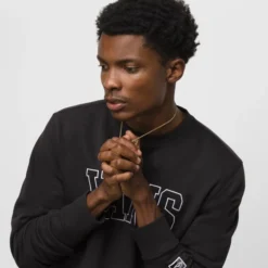 VANS Guys' Classic Sport Pullover Fleece Crew -Default Template 3 2083904 001 alt2