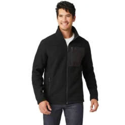 Front Page 27 FREE COUNTRY Men's Dire Wolf II Grid Fleece Jacket