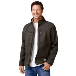 FREE COUNTRY Men's Craftsman Burly Canvas Softshell Jacket -Default Template 3 2084078 315 alt2